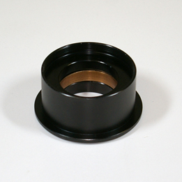 Ultra low profile 1.25" to 2" eyepiece adaptor with filter thread