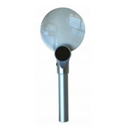 Bresser LED-90 2.5x & 4x illuminated metal hand magnifier