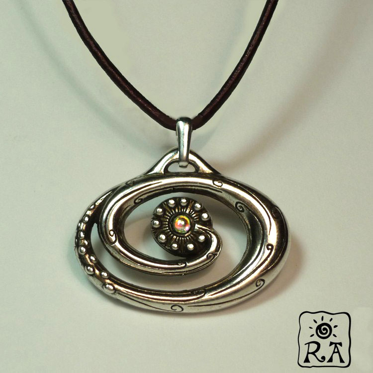 Andromeda Galaxy necklace