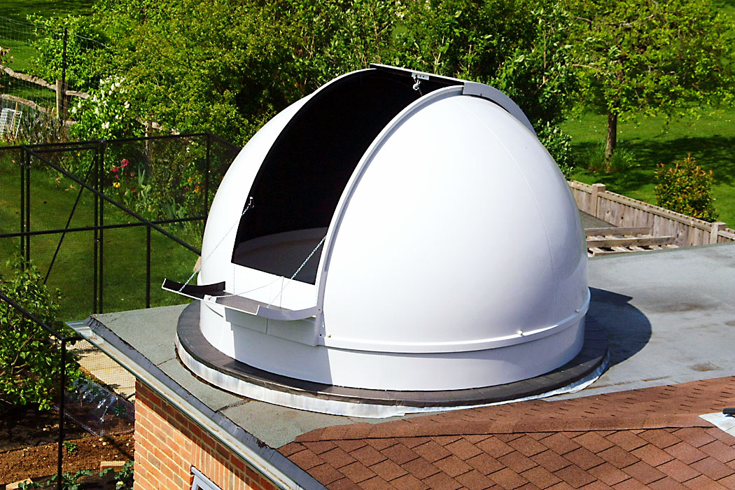 2.7m short height observatory dome (flat roof installation)