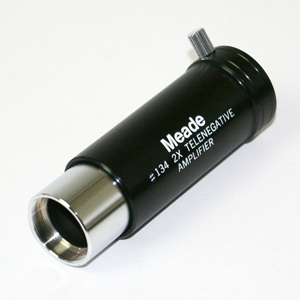 Meade #134 24.5mm (0.965") fit  2x Barlow lens