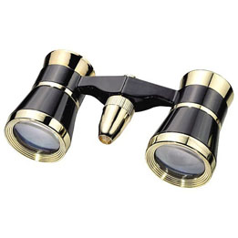 Bresser Scala 3x25 teaterkikare svart & guld (med LED-belysning)