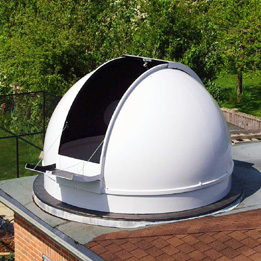 2.7m short height observatory dome (flat roof installation)