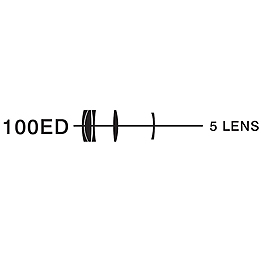 Esprit-100ED triplet f5 three-element super APO Refractor