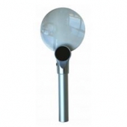 Bresser LED-90 2.5x & 4x illuminated metal hand magnifier